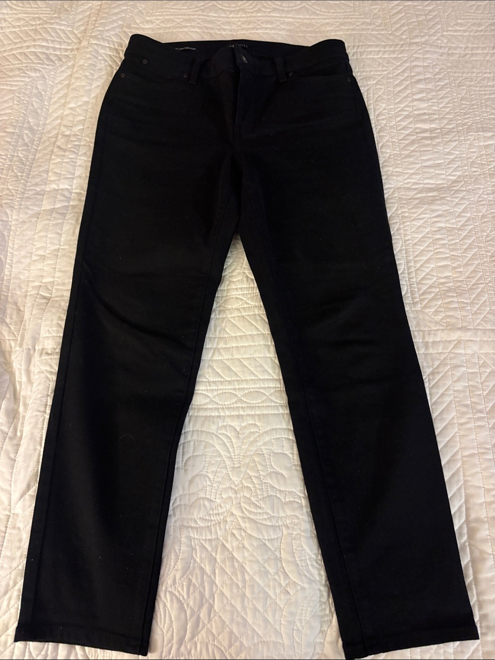 Talbots Black Cropped Ankle Jeans
